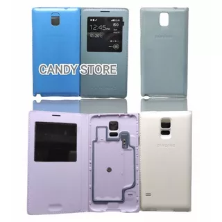 Samsung Galaxy Note 3 Note 4 S5 Case Flip Cover Leather Case Sarung Dompet +IC in S-view Auto-Lock Kulit Original