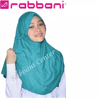 hijab sekolah rabbani CLX tosca size S ORI promo grosir kerudung jilbab sekolah SD SMP SMA  murah