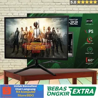 MONITOR LED SPC 22 INC 22 IPS FHD MONITOR GAMING EDITING DESIGN MURAH | LED MONITOR SPC IPS