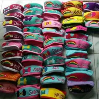 PAKET ISI 5 /AQILA/JILBAB ANAK/BORDIR/KARAKTER/UKURAN S-M/AIRA