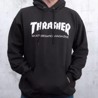 Sweater thrasher / jaket sweater hoodie zipper thrasher