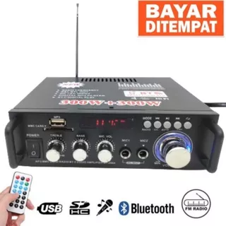 Power Amplifier 600W Audio Amplifier Home Theater  Karaoke Bluetooth