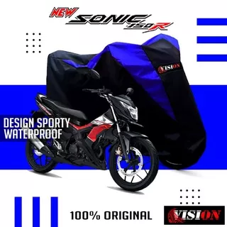 Cover motor Sonic 150R Penutup motor Sonic 150R Selimut motor Sonic 150R Sarung motor Sonic 150R