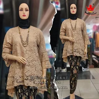 ATASAN DAN ROK KEBAYA RINJANI / KEBAYA BRUKAT / KEBAYA RINJANI JUMBO / KEBAYA CANTIK MUSLIMAH / KEBAYA PESTA / KEBAYA KONDANGAN / ATASAN WANITA /  KEBAYA TERBARU / KEBAYA ANAK / ATASAN KEKINIAN /GAMIS WANITA / KEBAYA WISUDA / COKLAT