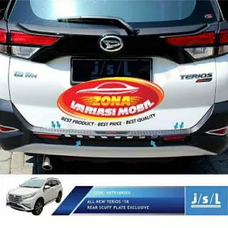 Sill plate sillplate bagasi Belakang All New Terios 2018 2019 2020 Exclusive JSL