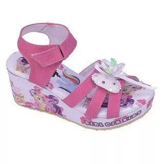 Sandal Wedges Anak Perempuan / Sandal Heels Anak CJR CAB 056 Original | CIBADUYUT STORE