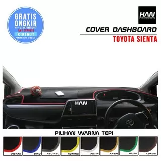 Cover Dashboard Sienta - Han Cover Dasboard Toyota Sienta - Aksesoris Interior Alas Dasbord Karpet