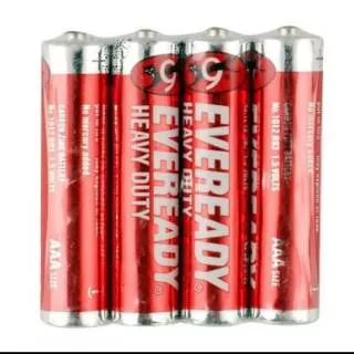 Baterai AAA Eveready Heavy Duty | Battery merah red 1012 BP20