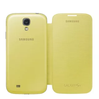 Samsung Original Flip Cover Galaxy S4 - Yellow