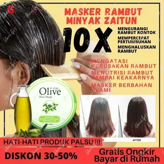 OLIVE HAIR MASK ORIGINAL BPOM 100ML - MASKER RAMBUT OLIVE