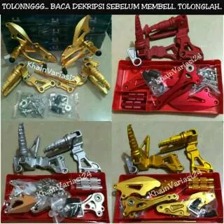 underbone satria fu 150 + step belakang