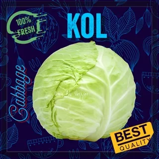 KOL / KUBIS PUTIH / CABBAGE 1 Kg/Pcs SAYURAN SEGAR