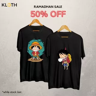 [50% OFF] Kaos Anime One Piece Cotton Premium