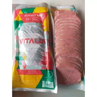 Vitalia Beef Burger 280gr /Beef burger Vitalia /Vitalia daging burger