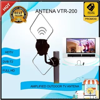 Antena TV Digital  VTR 200 / Antena Indoor Outdoor/Antena TV digital dalam indoor outdoor/ANTENA Digital TV / VTR-200