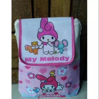 TAS GENDONG BANNER KARAKTER KARTUN MELODY | TAS ULTAH KARTUN | TAS SOUVENIR KADO | TAS SPUNBOND UNIK