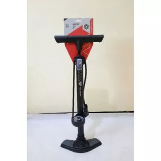 FLOOR PUMP - POMPA LANTAI POLYGON STEEL STX - DUAL HEAD HIGH PRESSURE