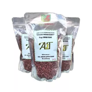 Benih Kacang Merah Rabut Lokal / Bibit Kacang Merah - Kemasan 900Gram