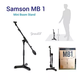 Stand mic mini boom stand samson mb1 stand microphone mik pendek kecil