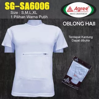 kaos agree oblong haji