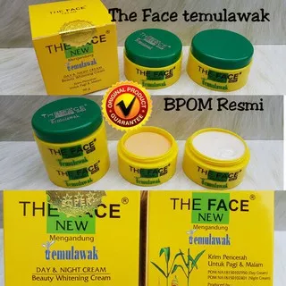 Cream Temulawak Cream The Face BPOM Day Night Cream / Krim Temulawak Asli / Krim Siang dan Malam