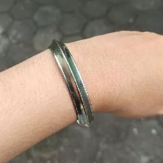 Gelang Tangan Monel Dewasa Anak Model India segitiga