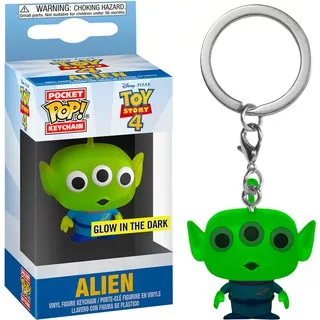 Funko POP! Keychain - Disney - Toy Story 4 - Alien Glow in The Dark