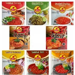 [SAOS & SAMBAL INSTAN!!] Saos sambel extra pedas Indofood, Sambel uleg FinnaFood, Sambel Bamboe, Bumbu masak instan