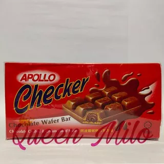 Apollo Checker Merah (Besar) Malaysia