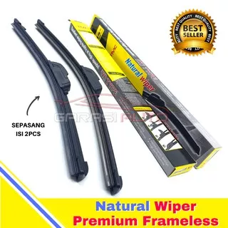 Wiper Karet Kaca Depan Mobil KIA Visto Original TMC Premium Frameless nwb no bosch