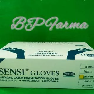 Sarung Tangan Karet Sensi Gloves/ isi 100