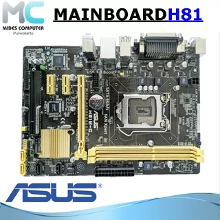 Mainboard Intel LGA 1150 H81 Asus Ddr3
