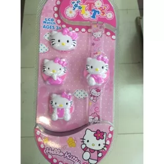 Grosir Jam Tangan Anak Wanita Frozen Hello Kitty Mickey Doraemon Kado Ulang Tahun Anak