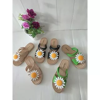 sogo mport SANDAL TALI Sepatu Sandal Wanita Teplek Sepatu Sandal Cewek Flat Jelly Kekinian