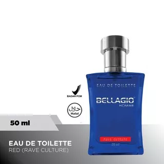 Bellagio EDT Rave Culture (Red, 50ml)