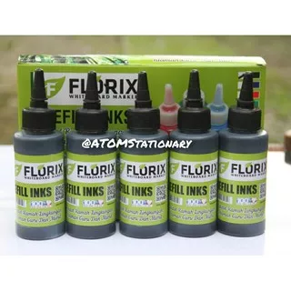 Tinta Spidol Whiteboard Florix Murah 100ml PERDUS DAPAT BONUS