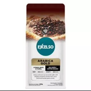 [KOPI] EXCELSO ARABICA GOLD GROUND COFFEE 200G