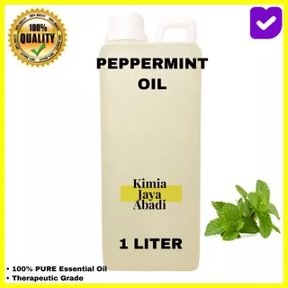 Peppermint Essential Oil / Minyak Peppermint / Minyak Esensial Mint 1 Liter ASLI