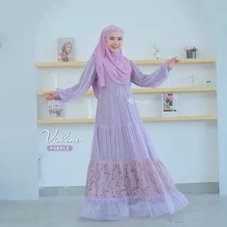 dress premium/dress brukat/dress kondangan/ by Rufeenasyar`i