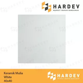 Keramik Mulia 40x40 Putih Polos KW 1 / Keramik lantai Merk MULIA