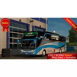 ETS2 1.30 Game Bus Simulator Indonesia Spesial Map Jawa Sumatra dan Jawa Tengah untuk PC Laptop