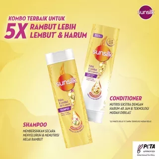 Shampoo Sunsilk 170ml | Sampo sunsilk Soft & Smooth kuning BPOM