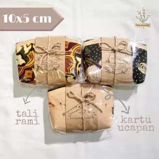 Dompet Koin Batik Mini ukuran 10 X 5 cm | Souvenir Pernikahan