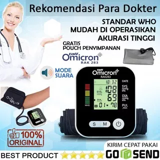 Alat Tensi Darah Digital Tensimeter Digital Alat Cek Pengukur Tekanan Darah Otomatis TAFF OMICRON