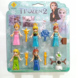 Brick Princess Frozen Minifigure Princes SL Toys