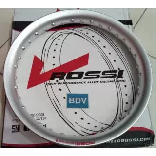 Velg Rossi 160 X 17 U Shape Silver (160 Ring 17)