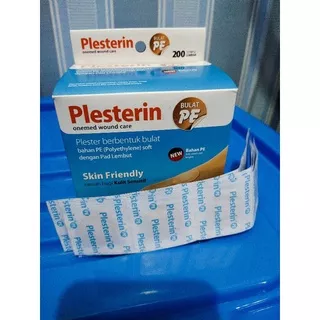 Plesterin Bulat Soft T transparan/coklat waterproof onemed eceran untuk jerawat/kutil/luka