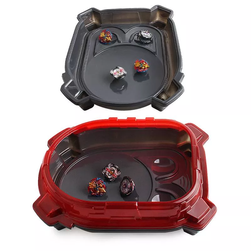 Red Beyblade Stadium Arena Plate Battle Station with Blister Hood for Gyro