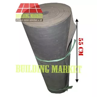 KARPET TALANG AIR / KARPET ATAP / TIBER TALANG HITAM 55 CM @1 METER