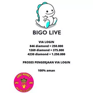 Bigo live via Login